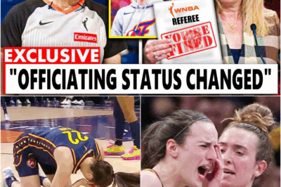 WNBA Ref Suspended After Caitlin Clark’s Eye Injury — Hidden Footage Reveals the Whole Truth